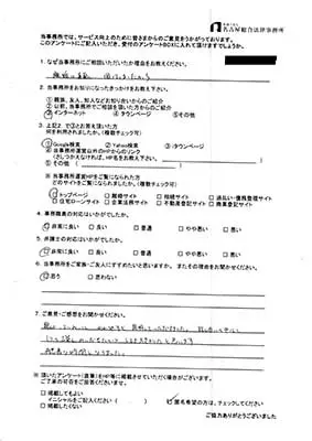 No.6 匿名希望 様