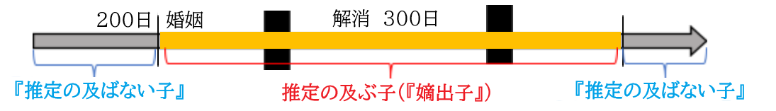 「嫡出子」についての図